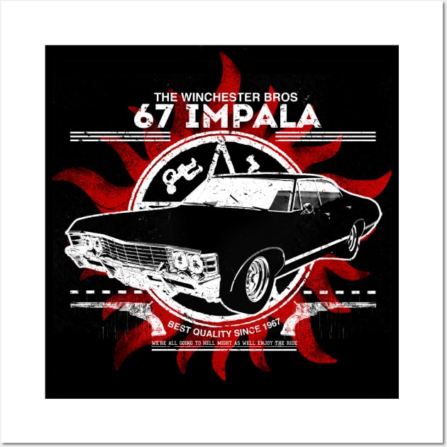 67 impala Wall Art by FanFreak